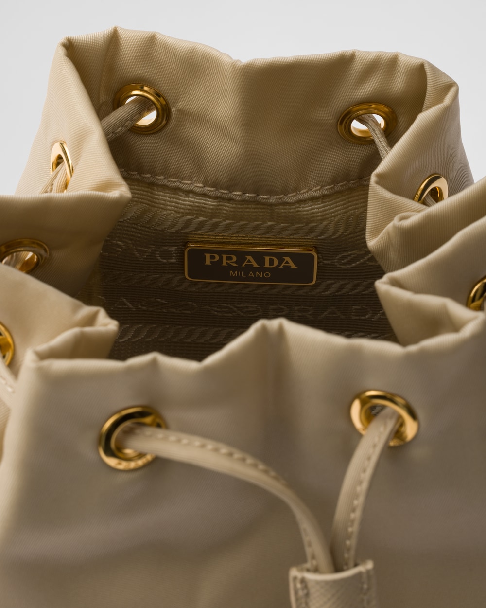 Prada Duet Re-Nylon Bucket Bag - Image 3